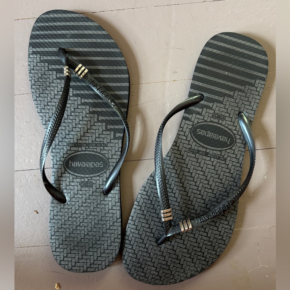 Havaianas Women's Black Sandals